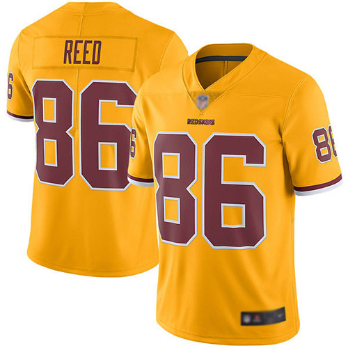 Washington Redskins Limited Gold Men Jordan Reed Jersey NFL Football #86 Rush Vapor Untouchable->women nfl jersey->Women Jersey